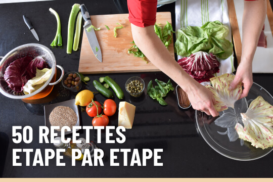 Recette de cuisine étape par étape